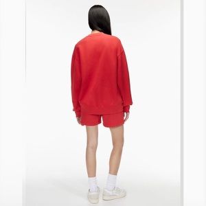 Aritzia Super Fleece Perfect Sweatshirt S